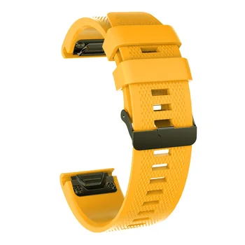 26 22 20 mm Watchband Za Garmin Fenix 6 6X Pro 5 5X Plus 3HR Silikonski Trak Fenix6 Fenix5 Watch Hitro Sprostitev Easyfit Pašček za Zapestje