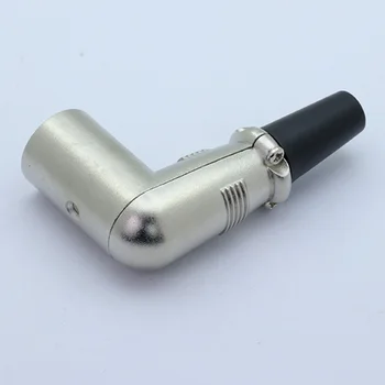 10sets 3 Pin XLR Moški, Ženski Priključki Plug pravim Kotom Za Mikrofon Mikrofon Zvočnik, Audio Kabel