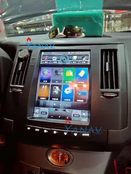 Tesla slog Android Avtomobilski stereo sistem auto avto radio-Infiniti FX35 2003-2007 Avto multimedijski predvajalnik navpično zaslon video DVD predvajalnik