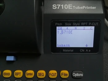 Cev Tiskalnik S710E Dal 2 Kosa Črnila trak Črnila Trak Kabel za Tiskalnik ID za Tiskalnik Elektronsko, Čitljivo Pralni ferrule tiskanje machi