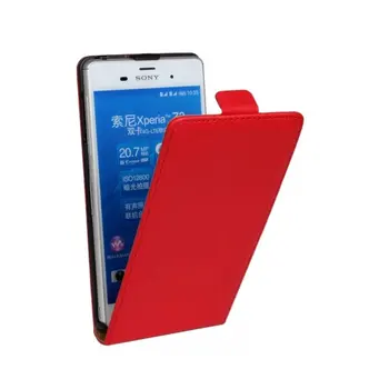 Elektronske primeru telefon za Sony Xperia Z3 D6653 D6603 D6633 usnje primeru ultra tanek Magnetni adsorpcije flip coevr primeru