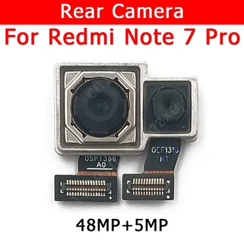 Original Kamera Zadaj Za Xiaomi Redmi Opomba 7 Pro Note7 7Pro Nazaj Glavni Big Modula Kamere Flex Kabel Nadomestni Rezervni Deli