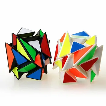 YongJun YJ Os Magic Cube Spremembe Ohlapno Jinggang Hitrost Kocka z Motnega, Nalepke, YJ 3x3x3 vroče prodaje