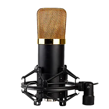 Besegad Poklicne Studio Oddajanje Pesem Zvoka Snemanje Zvoka Kondenzatorskega Mikrofona, Microfone Mic Šok Gori Imetnik Set