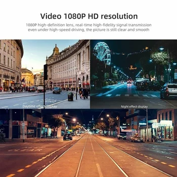 Dash Cam Avto DVR Vozila Fotoaparat, Full HD 1080P USB Video Snemalnik z Night Vision Zanke Snemanje GPS ADAS G-Senzor Širok Objektiv