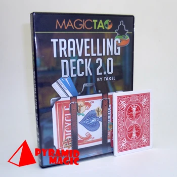 Potovanje Krova 2.0 z prevara kartice Takel in čarobno tao close-up ulični fazi kartico čarovniških trikov izdelkov, igrač