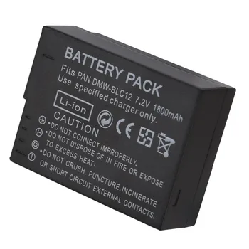 1pc 7,2 V 1800mAh DMW-BLC12 DMW BLC12 Akumulatorska Baterija Za Panasonic Lumix G5 G6 G7 FZ1000 Nadomestno Baterijo Fotoaparata