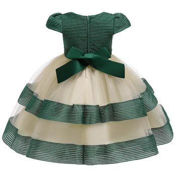 Vintage Nevesta Kostum za Dekle Obleko Elegantno Otroci Obleke Za Dekle Stranka Poročni Obred Obleke Otroci, Najstniki Dekliška Oblačila