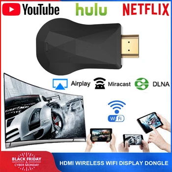 HDMI WiFi Zaslon Ključ za YouTube, Netflix AirPlay Miracast TV Palico za Google Chromecast 2 3 Chrome Crome Cast Cromecast 2