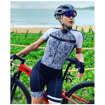 2020 Žensk Strokovno Kratek Sleeve Kolesarjenje Triatlon Obleko Aofly Oblačila Kolesarska Skinsuit nastavite Maillot Ropa Ciclismo poletje