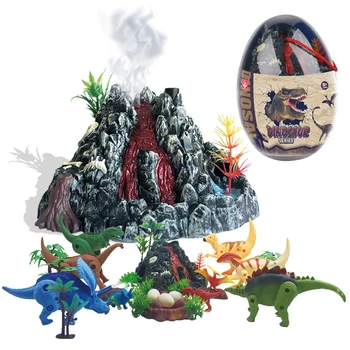 Otrok je Dinozaver Igrača Nastavite Otrok Simulacije Živali Igrača Dinozaver Svetu Simulacije Spray Vulkanski Izbruh Model ABSmaterial