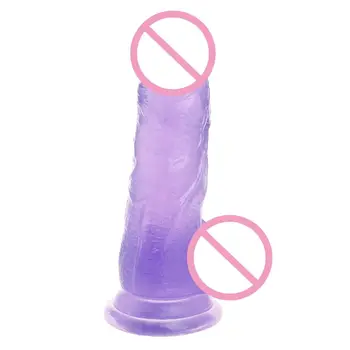 S M L XL Velik Dildo Realne Umetno Prilagodljiv Penis Kurac Z veliko Sesalno Pokal Veliko Dildos Petelin Adult Sex Igrače za Ženske