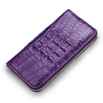 Resnično krokodil kože High-end multi-card zip ženske denarnice dolgo slog žensk torbici