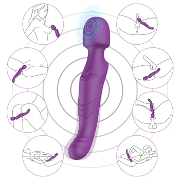 G spot stimulator klitorisa sesanju vibrator Av palico massager dildo bedak vibrator erotična ženska masturbacija seks igrače