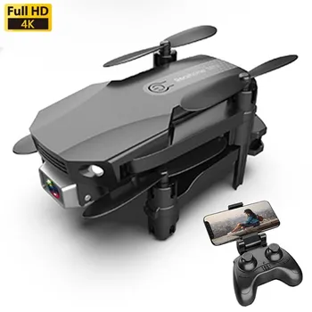 Mini Quadcopter, S Kamero RC Brnenje 4k Strokovno Dron Igrače Za Otroke, Wifi Fpv brezpilotna letala Z Dual Camera HD Foldble Fant Darilo
