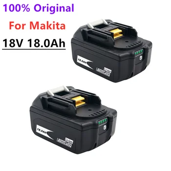 3PCS Novo est BL1860 18V 18000mAh Li ionska Baterija za Makita Baterija 18 V BL1830 BL1840 BL1850 BL1860B BL1860