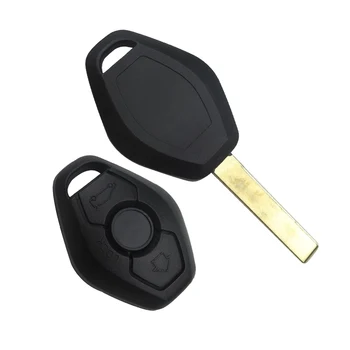 Okeytech 3 Gumb 315/433Mhz Smart Remote Ključ Za BMW 1 3 5 6 Series E90 E91 E92 E60 HU92 Z PCF7935 ID44 Čip Vstop brez ključa