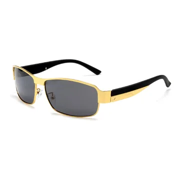 Moški Polarizirana sončna Očala Kovinski Okvir Odtenkov, blagovno Znamko, Design Moški Vožnjo sončna Očala Letnik UV400 Sunglass Očala gafas de sol
