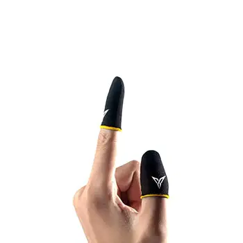 1 Par Dihanje Panj Znoj-dokazilo Profesionalne Rokavice za Zaslon Thumbs Igra Prst Mobilne Za Pubg Dotik Rokav Telefon Gami L0X8