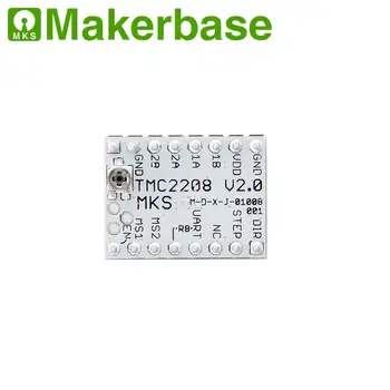 Makerbase MKS, TMC2208 2208 Koračnih Motornih Voznik StepStick 3D tiskalnik deli ultra tihi Za SGen_L Gen_L Robin Nano