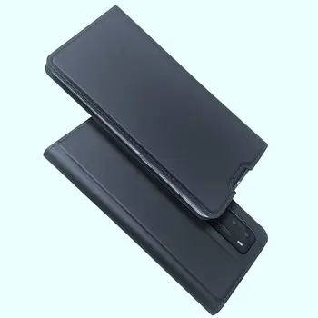 Ultra-tanek Flip Primeru Za Huawei P40 P30 P20 Pro Lite Primeru Usnje Funda Magnetni Primeru Telefon Za Huawei Nova 3E 4E 6SE Pokrov