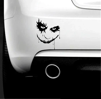 Joker obraz reflektivni nepremočljiva okno avtomobila steno bummper laptop nalepke, Stenske nalepke okno nalepke