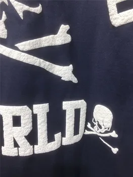 Penjenje Tiskanje Mastermind Svetu Japonska MMJ Majica s kratkimi rokavi Moški Ženske Lobanje Tiskanja Priložnostne Spolne T-majice Tees oblačila