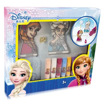 Disney Princesa Zamrznjene Ana In Elsa Non-iron slikarstvo Igrače 3D Ročno Sophia Avtomobilov Učenje, Izobraževanje Risanje Otrok Darilo