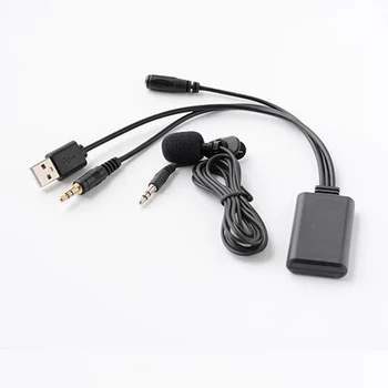 Biurlink Univerzalno AUX-in)/AUX USB Vmesnika Bluetooth Mikrofon za Prostoročno MIC Adapter za BMW Z4 MINI Cooper E60 E63 E64 E66 E81 E90