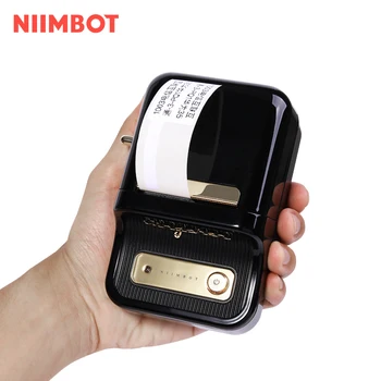 NiiMbot Komercialne Prenosne Toplotne Mini Nalepke Nalepke Za Tiskalnik Črtne Kode Brezžični Tiskalniki B21 Brez Črnila Trak Za Prodajo Na Drobno