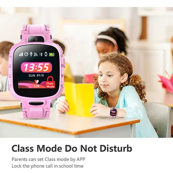 TD26 Otroci je Pametno Gledati SOS Telefon Watch GPS Smartwatch Za Otroke 2G omrežje v načinu Foto Nepremočljiva IP67 Otroci Darilo Za Android