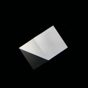 Optična prizma leče s pravim kotom razmislek prizmo trikotnik-Diamond zrcalne prevleke za obdelavo