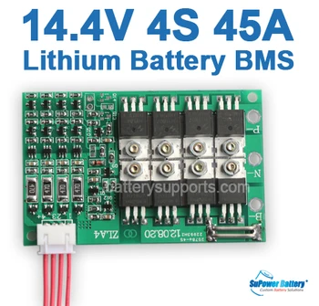 SuPower 4S 14,4 V 14.8 V 16.8 V 45A Li-ion, Litij-LiPo Baterije BMS Sistem za Upravljanje Bilance PCB Čipu IC, Zaščito Vezja