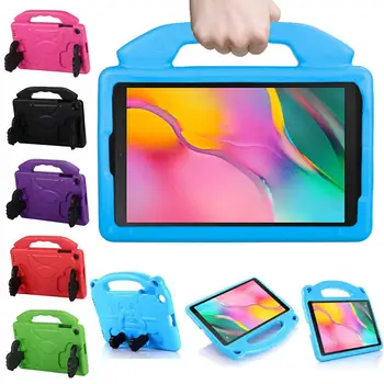 Otroci Varno Shockproof Ohišje Za Samsung Galaxy Tab 10.1 palčni SM-T510 SM-T515 Risanka EVA Tablični Primeru Stojalo Pokrov Za Otroke