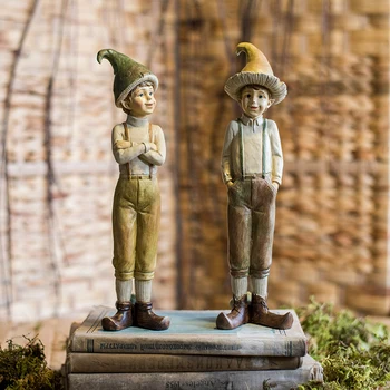 Gozd Elf gob fant smolo dekoracijo pravljice vrt miniaturne figurice obrti dom dekoracija dodatna oprema za dnevni prostor