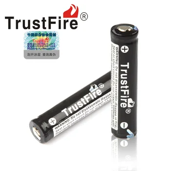 Brezplačna dostava 4pcs/veliko Izvirnih Trustfire baterije 10440 3,7 v 600mAh li-ion 10440 AAA polnilne baterije
