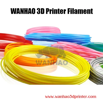 WANHAO vrhunska 3D Tiskalnik, ABS Žarilno 1.75 mm 1 KG/Roll 2.2 Kg/Spool za FDM 3D Tiskalnik PLA/PETG/PVA Plastike