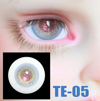 Lutka prerojeni oči večplastna prugasta steklena očesa za 1/3 1/4 1/6 BJD SD DD MSD MDD YOSD lutka oči Ročno izdelane steklene oči TE-05