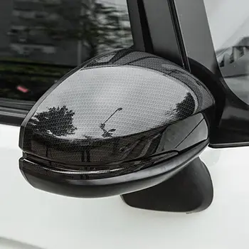 Pcmos LED Signal iz Ogljikovih Vlaken Strani Zrcalne Prevleke Za Honda FIT JAZZ 2018-2019 Nov Modni Ogledala Nalepke Zunanjost Deli 2Pcs