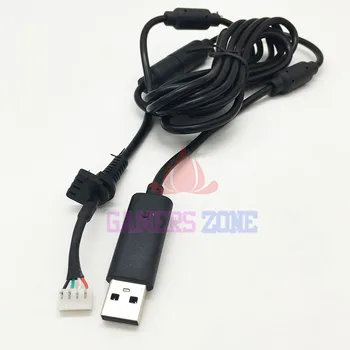 Črno Siva, 4Pin Žično Controller Interface Kabel Za Xbox 360 USB Breakaway Kabel Vodi Kabel Adapter