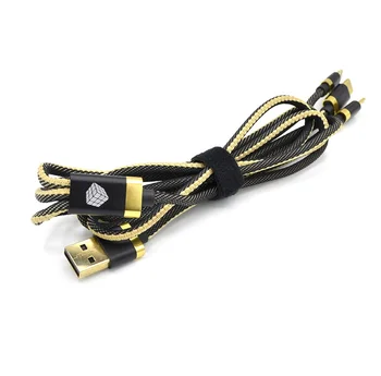 Lux kabel USB 3 v 1, Tip-C kabel, strele & Micro za iPhone 6 7 8x11 Max Pro mikro USB žice Črna Rdeča Modra