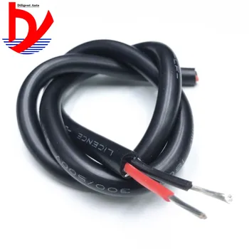 3-core toplotno odporni kabel Multi-core mehki silikonski žice 22AWG 20AWG 18AWG 17AWG 15AWG 13AWG