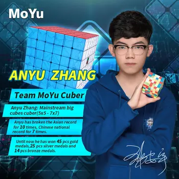 Original Visoke Kakovosti MoYu MeiLong 6 6x6x6 Magic Cube MeiLong6 6x6 Hitrost Puzzle Božično Darilo Idej Otroci Igrače