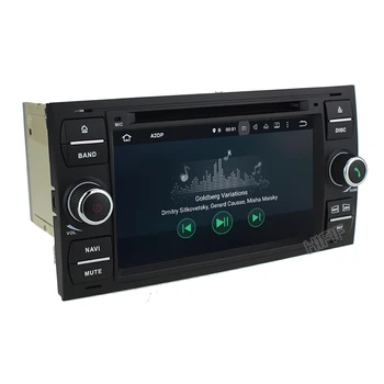 DSP PX6 Avto Multimedia Player Android 10 GPS Autoradio 2 Din 7 Inch Za Ford/Mondeo/Focus/Tranzit/C-MAX/S-MAX/Fiesta 2 gb RAM DVD