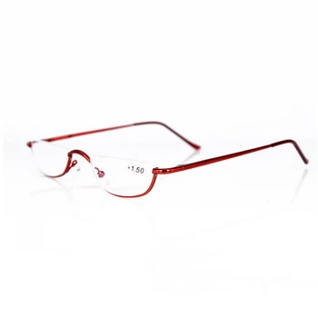 Zilead Ultra-lahkih Kovin Pol Okvir Obravnavi Očala Prenosni Moških Poslovnih Presbyopia Očala Z ohišjem, ki je Unisex Dioptrije +1.0+4.0