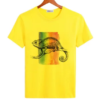BGtomato pisane tshirt kameleon majica s kratkimi rokavi moški modni hip hop t shirt original tee shirt homme moških oblačil 2019