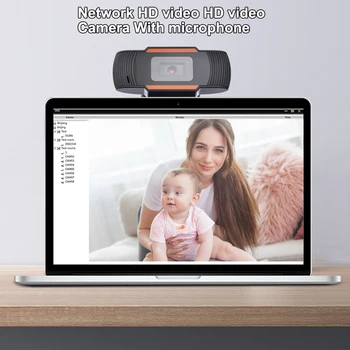 Polni 1080P HD Webcam, USB Kamere, Visoko-definicija Živo Računalnik, Kamera z Mikrofonom Video Kamero za Online Poučevanje