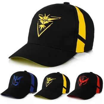 Vroče prodajne Ekipe Valor Ekipa Mystic Ekipa Nagon vrnitev žoge baseball Kapa klobuk za moške, ženske KG05