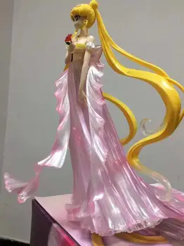 Sailor Moon Kraljica Miru Usagi Tsukino PVC Slika Zbirateljske Model Igrača, Lutka 25 cm