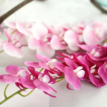 Umetno Cvetje Pravi Dotik Umetno Vešča Orhideja Metulj Orhideja za nova Hiša Dom Poroko Festival Dekoracijo